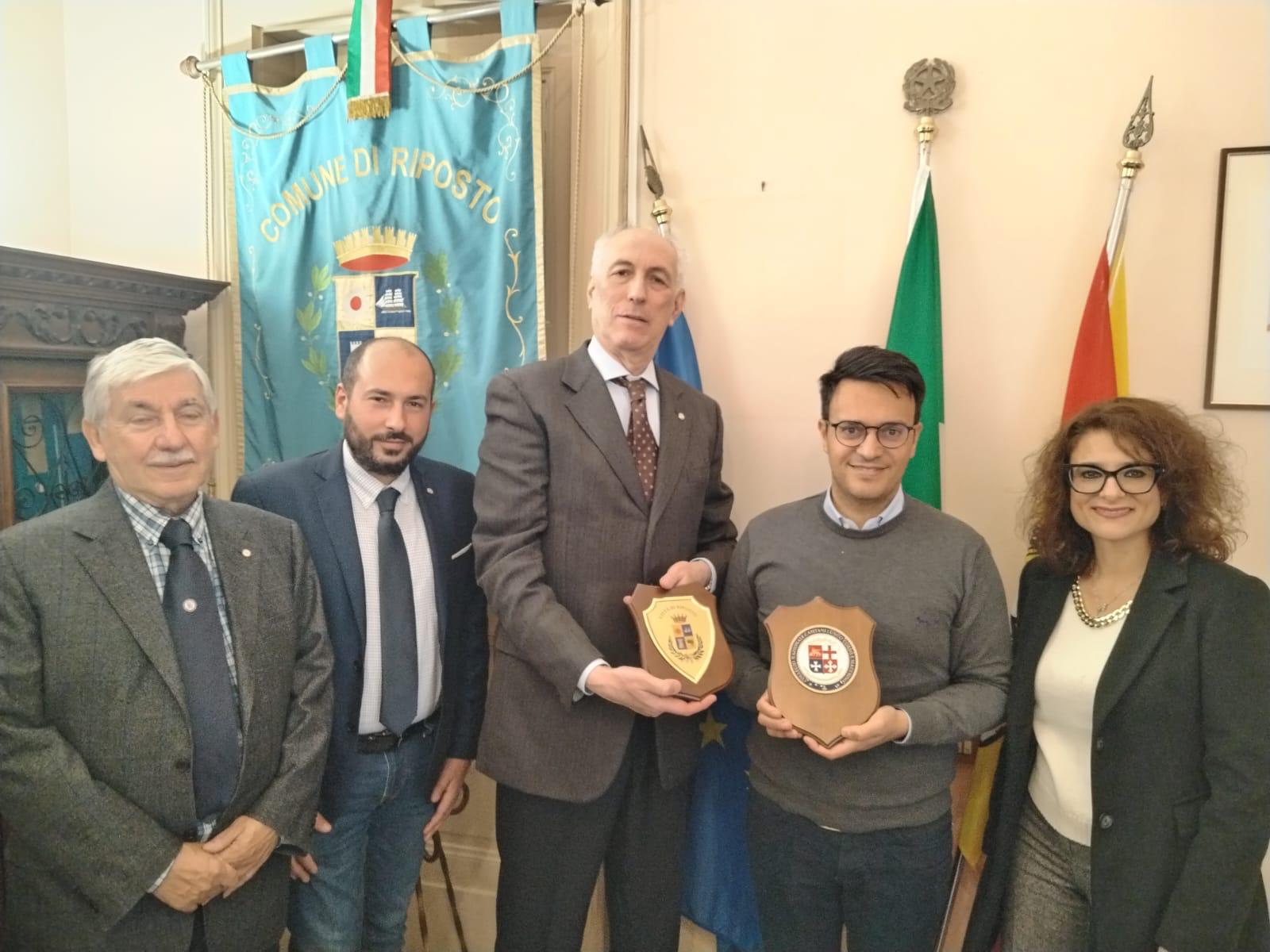 Il presidente nazionale del Collegio Capitani di Lungo Corso e di Macchina in visita a Riposto