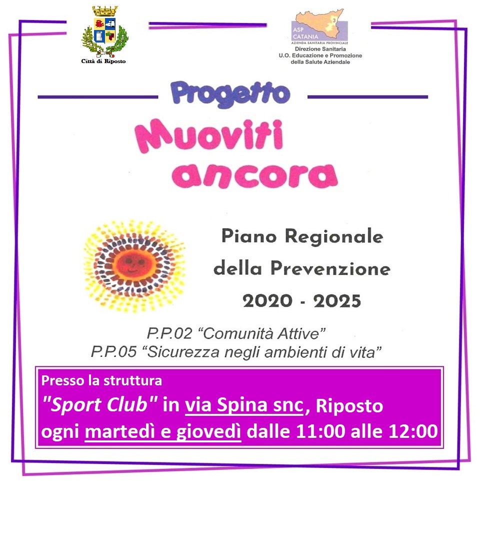 Avviso  Piano Regionale della prevenzione