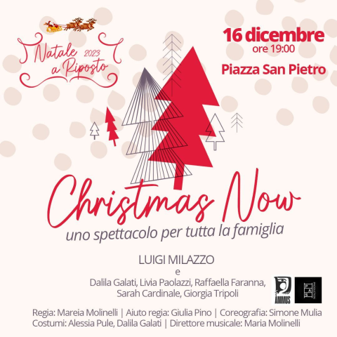 Sabato 16 dicembre 'Christmas Now' in piazza San Pietro