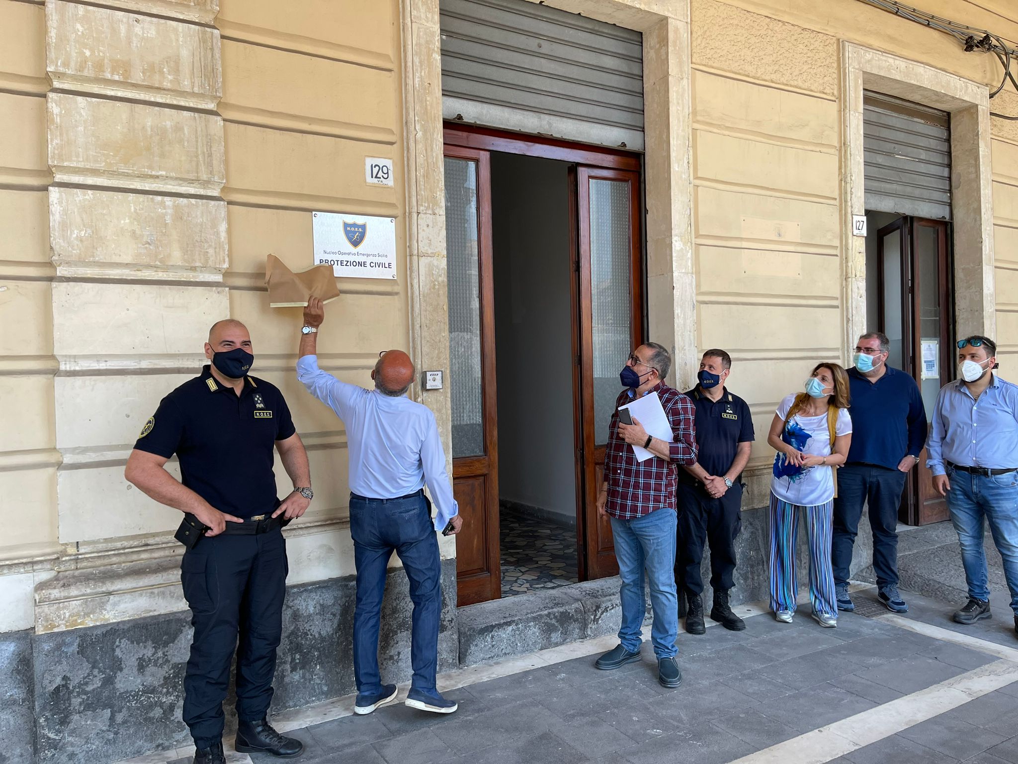 Nella sede municipale: inaugurata sede noes