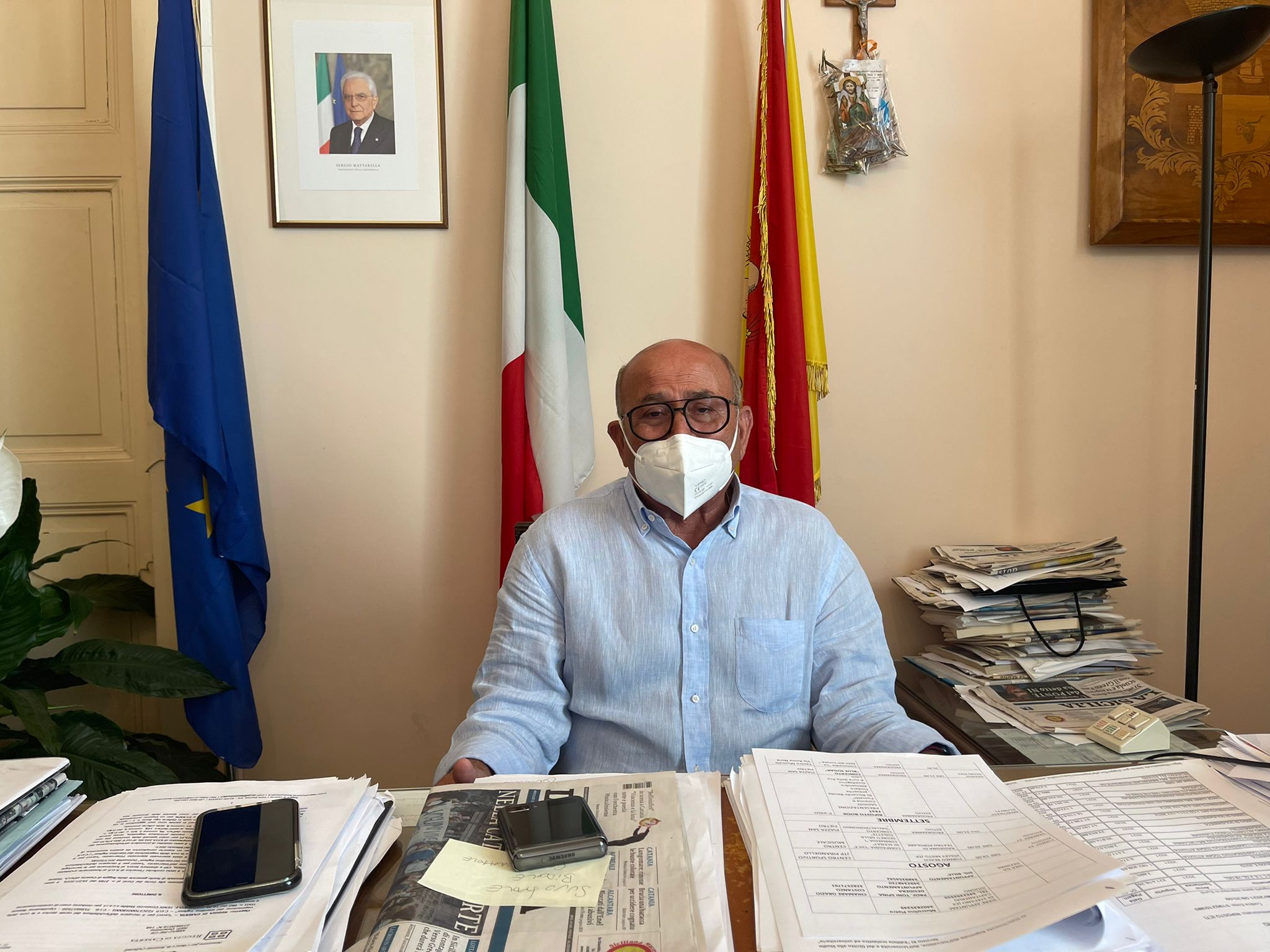 Il sindaco, caragliano: “vaccinarsi, e’ l'unico scudo per proteggerci dal virus"