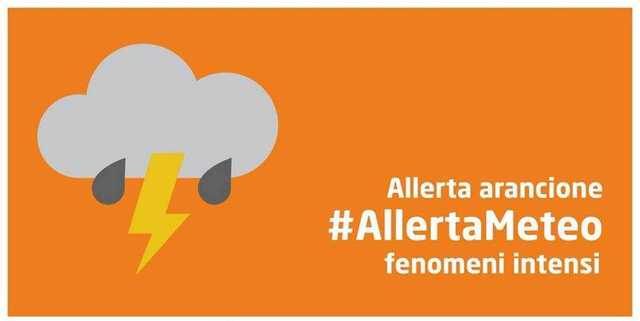 ALLERTA METEO ARANCIONE 13-14 Ottobre 2021