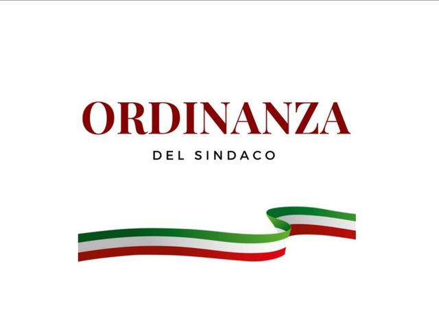 Emergenza meteo, ordinanza sindacale del 30 ottobre 2021