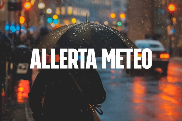 Allerta meteo arancione venerdi 12 novembre 2021 