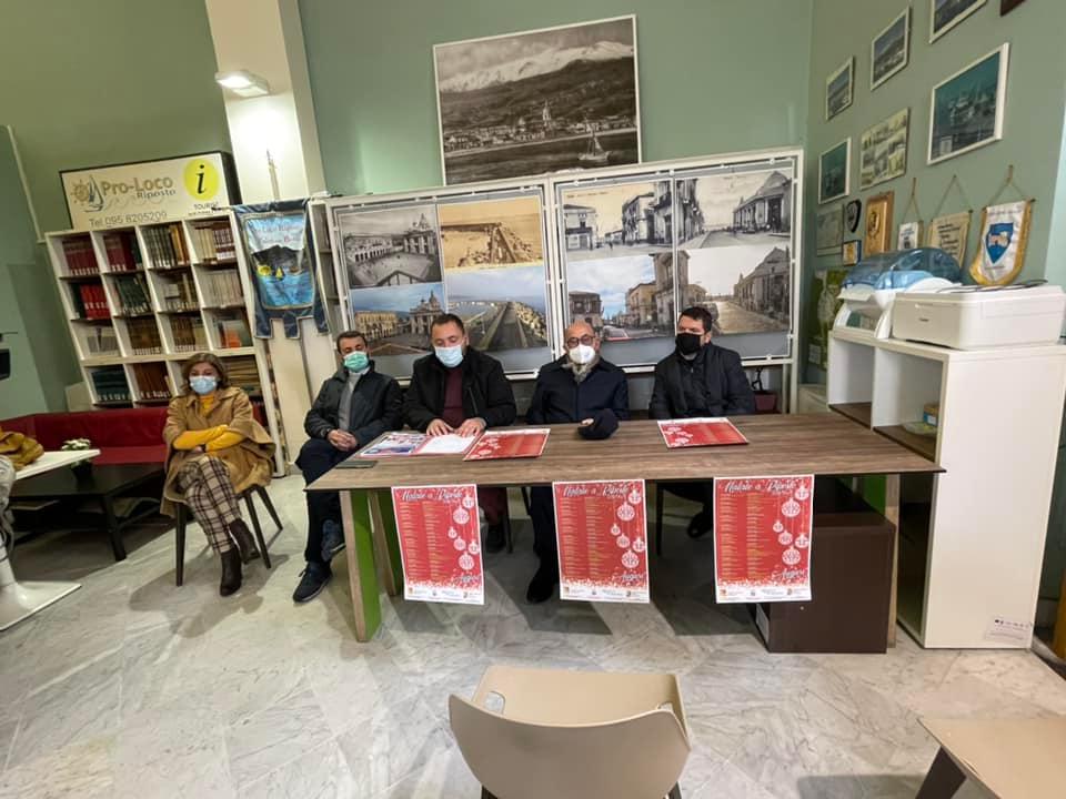 Presentazione del Natale 2021 a Riposto 